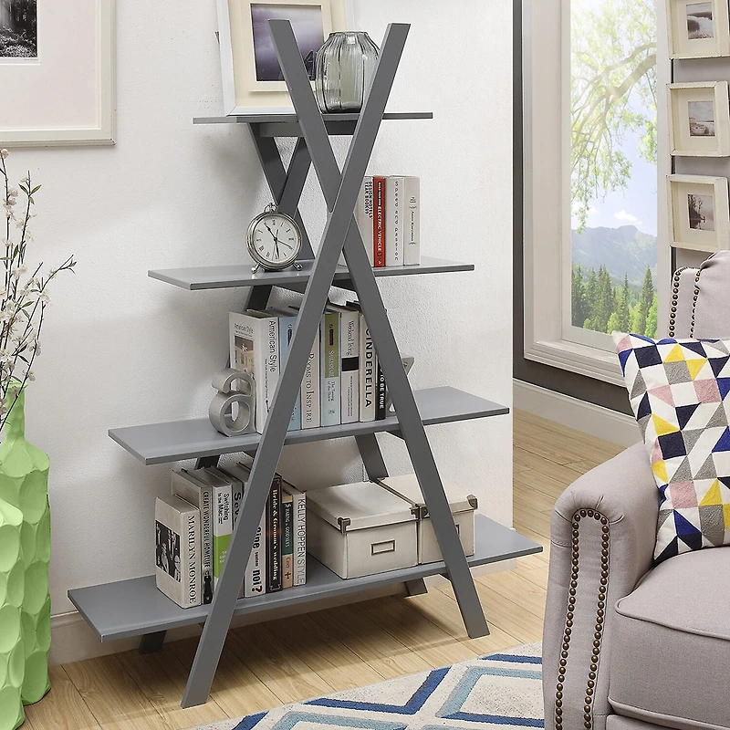 Oxford 4-Shelf Bookcase