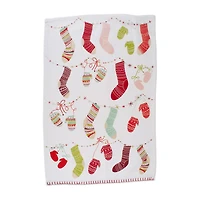 Design Imports Xmas Trimmings 2-pc. Dish Cloth