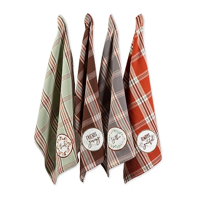 Design Imports Gathered Together 4-pc. Dish Cloth
