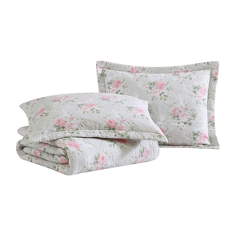 Laura Ashley Melany Quilt Set
