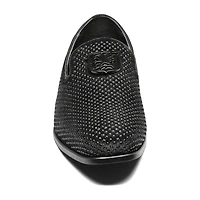 Stacy Adams Swagger Plain Toe Stud Mens Round Closed Toe Slip-On Shoe