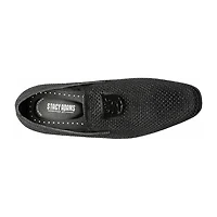 Stacy Adams Swagger Plain Toe Stud Mens Round Closed Toe Slip-On Shoe