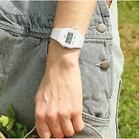 Casio Mens Digital White Strap Watch Fb91wb-7a