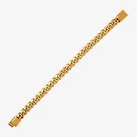 Mens Stainless Steel 9 Inch Curb Chain Bracelet