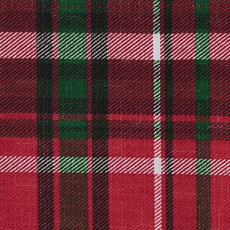Threadmade Pocono Plaid Holiday Fabric 4-pc. Napkins
