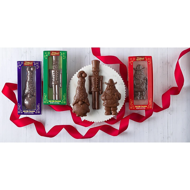 Tin Roof Kitchen Company Milk Chocolate Nutcrakcer