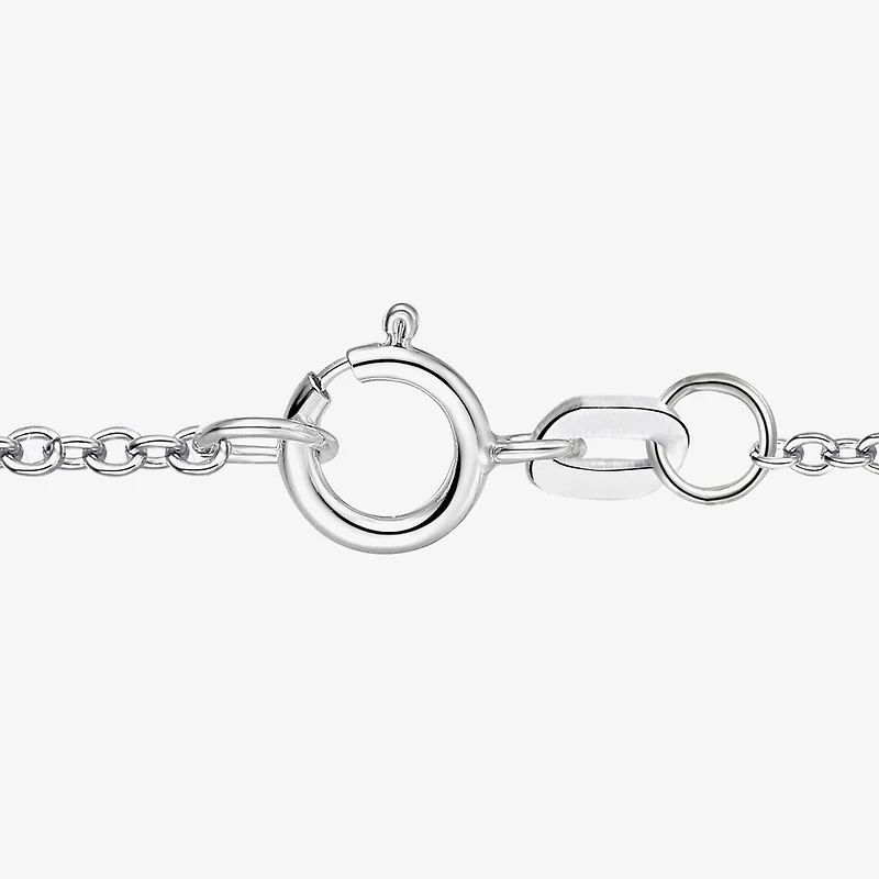 Womens Gemstone Sterling Silver or 14K Gold Over Pear Pendant Necklace