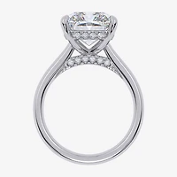 Signature By Modern Bride (G / Vs2-Si1) Womens 8 1/4 Ct. T.W. Lab Grown White Diamond 14K Gold Rectangular Solitaire Engagement Ring