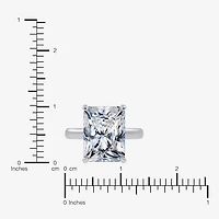 Signature By Modern Bride (G / Vs2-Si1) Womens 8 1/4 Ct. T.W. Lab Grown White Diamond 14K Gold Rectangular Solitaire Engagement Ring