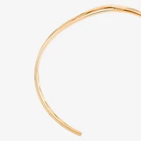 Gold Addiction Womens 10K Gold Bangle Bracelet