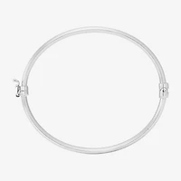 Silver Addiction Womens Sterling Silver Bangle Bracelet