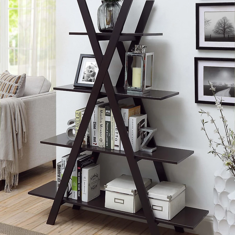 Oxford 4-Shelf Bookcase