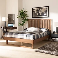 Marin Wooden Platform Bed