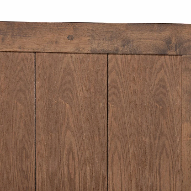 Nicola Wooden Platform Bed