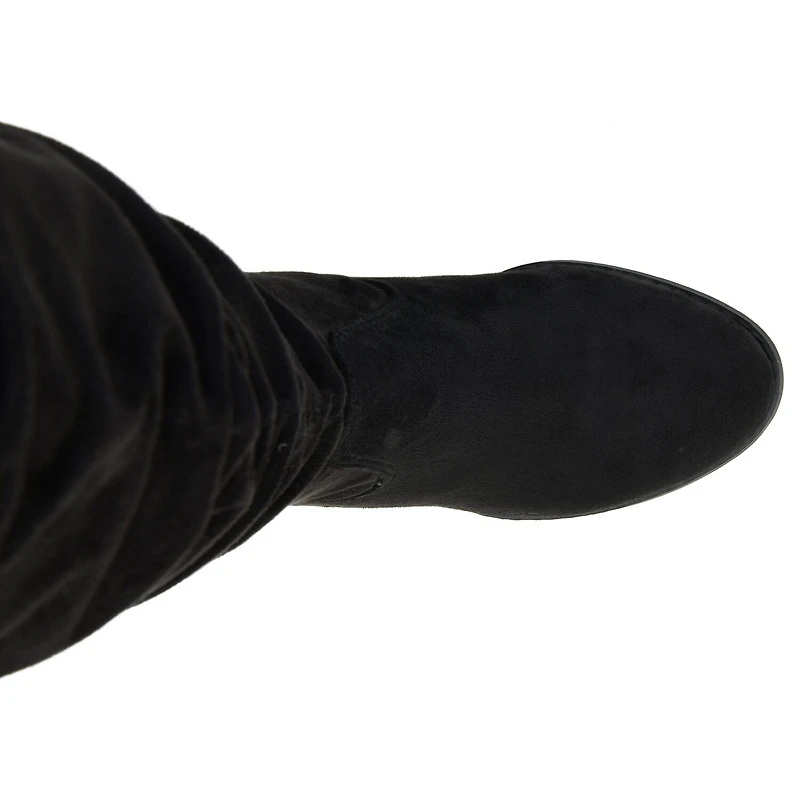 Journee Collection Womens Aneil Stacked Heel Knee Boots