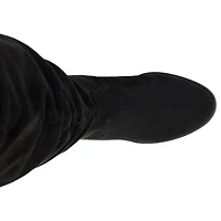 Journee Collection Womens Aneil Stacked Heel Knee Boots