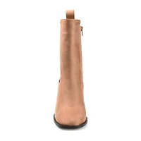Journee Collection Womens Kaydia Stacked Heel Booties