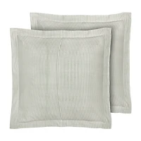 Laura Ashley Ticking Stripe Euro Sham