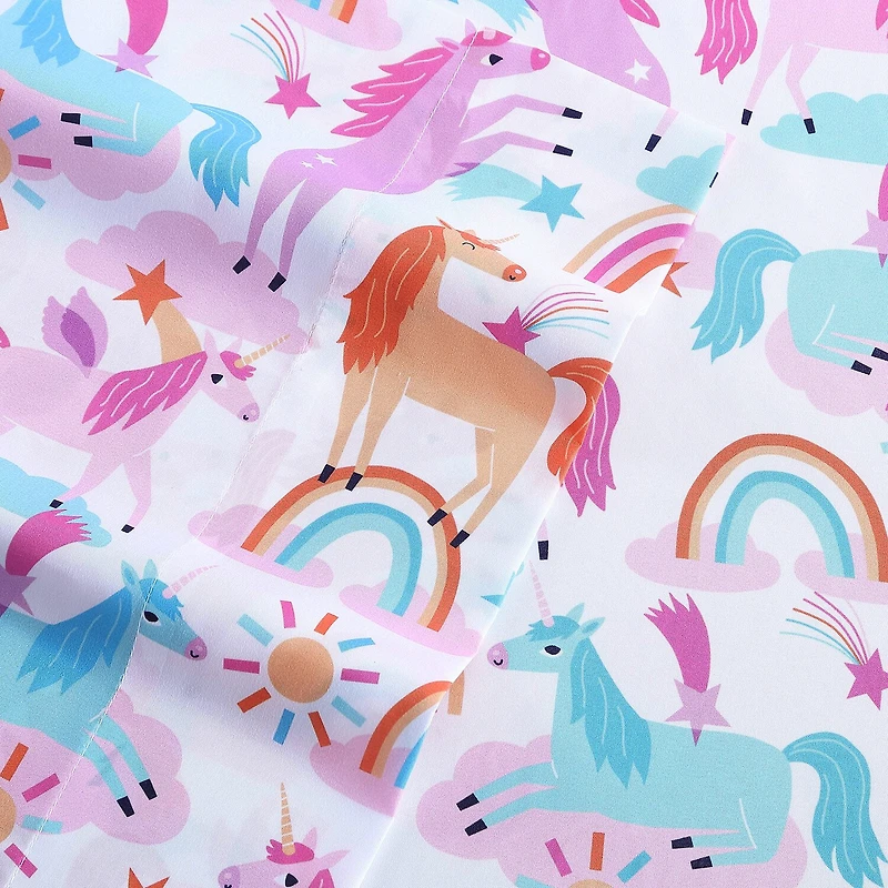 Poppy & Fritz Unicorn Deep Pocket Sheet Set
