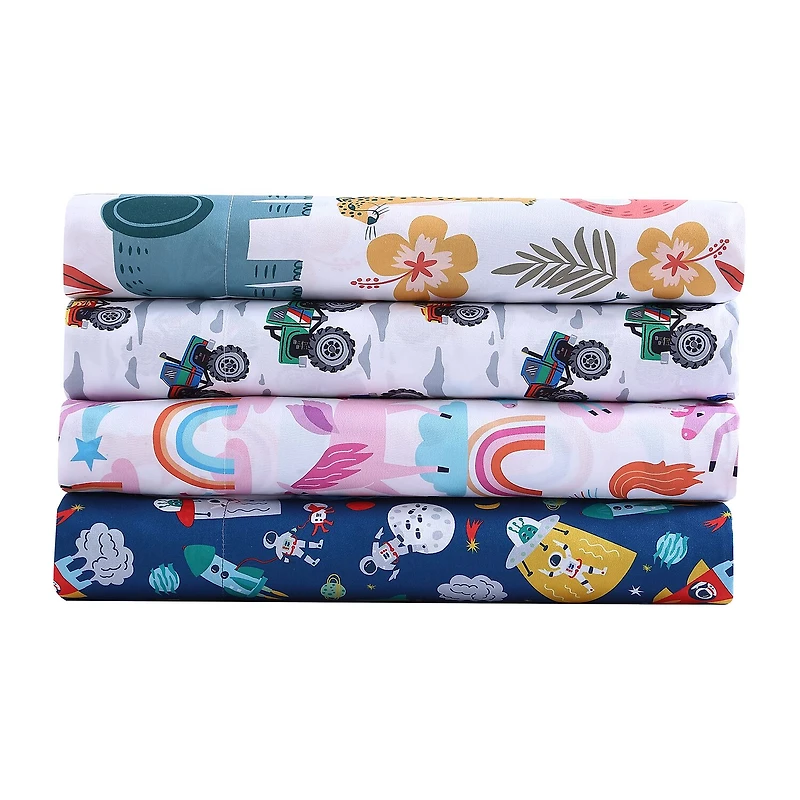Poppy & Fritz Wild Animals Deep Pocket Sheet Set