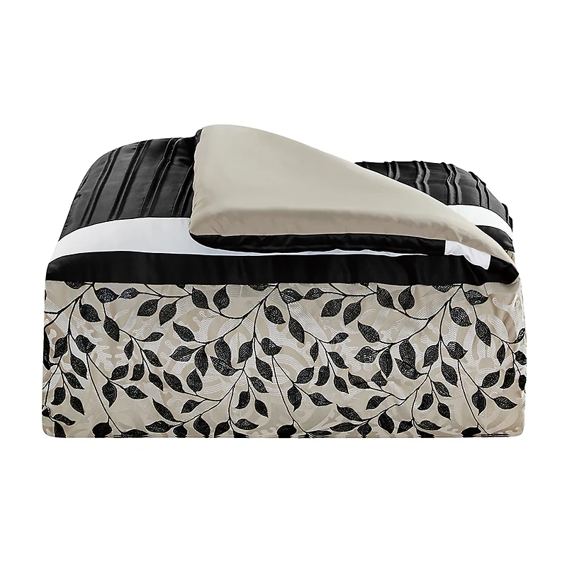 Eden & Oak Milano 10-pc. Midweight Embroidered Comforter Set