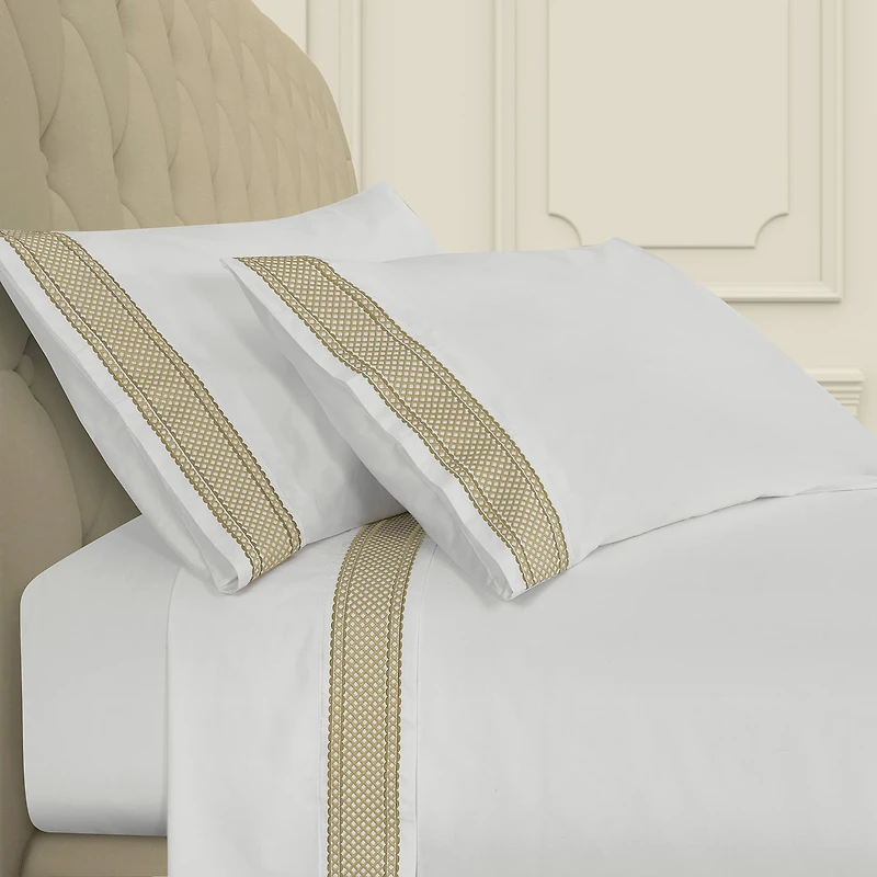 Queen Street Isabel 300tc Sheet Set