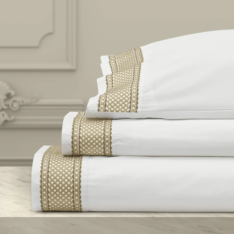 Queen Street Isabel 300tc Sheet Set