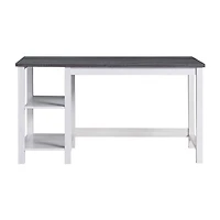 Furniture of America™ Paschal 2 Shelves Writing Desk