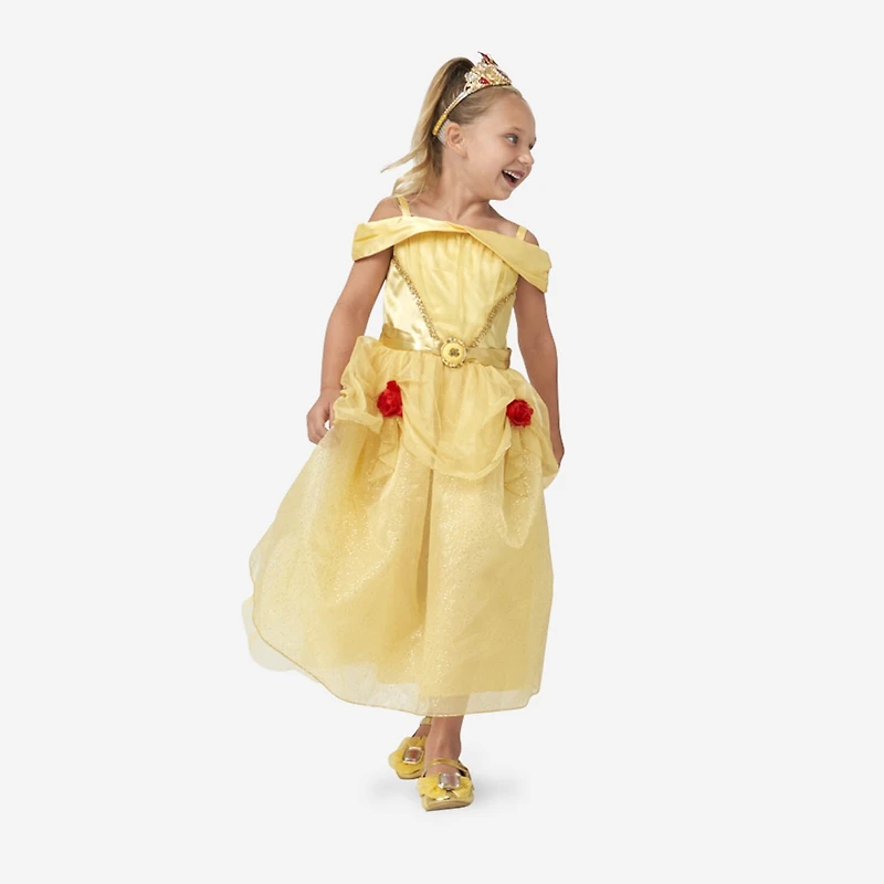Disney Collection Belle Roleplay Beauty and the Beast Princess Girls Dress Up Costume