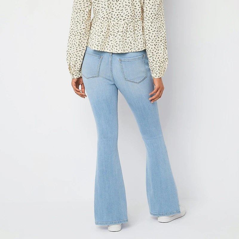 a.n.a Womens High Rise Flare Jean