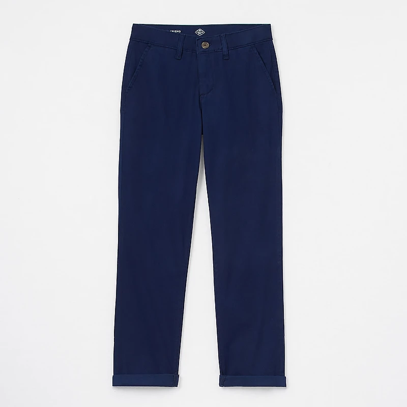 St. John's Bay Women's Relaxed Fit Girl Friend Chino Pant