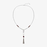 Mixit Silver Tone Womens 32 Inch Y Necklace