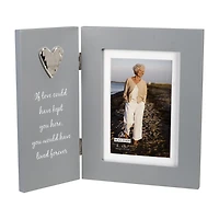 Malden 4x6/5x7 Memorial Gray Tabletop Frame