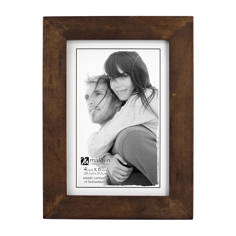 Malden 4x6 Stone Walnut Linear Tabletop Frame
