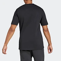 adidas Mens Crew Neck Short Sleeve Regular Fit Graphic T-Shirt