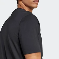adidas Mens Crew Neck Short Sleeve Regular Fit Graphic T-Shirt