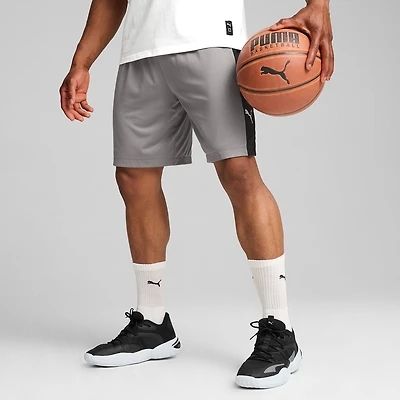PUMA Mens Moisture Wicking 10" Basketball Short
