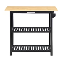 Convenience Concepts Designs2go Wood-Top Kitchen Island