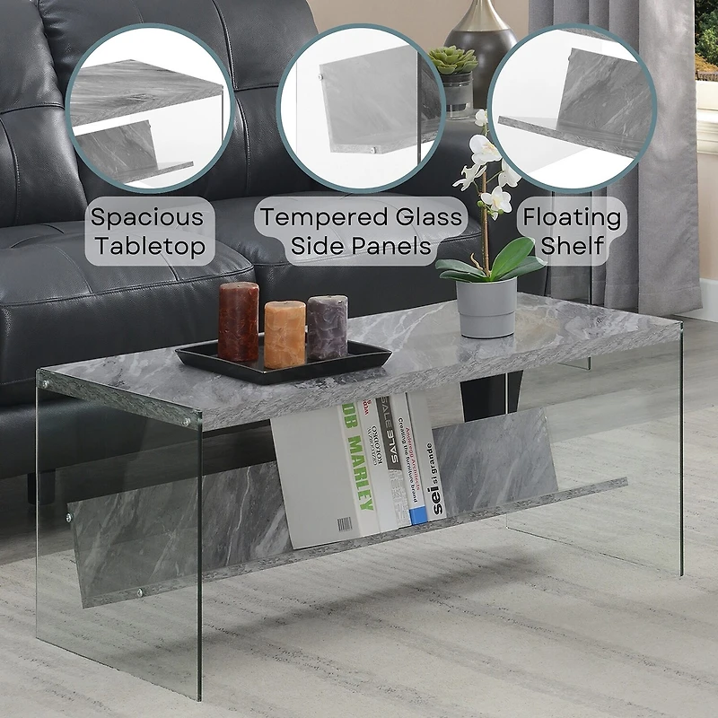 Convenience Concepts Soho Coffee Table