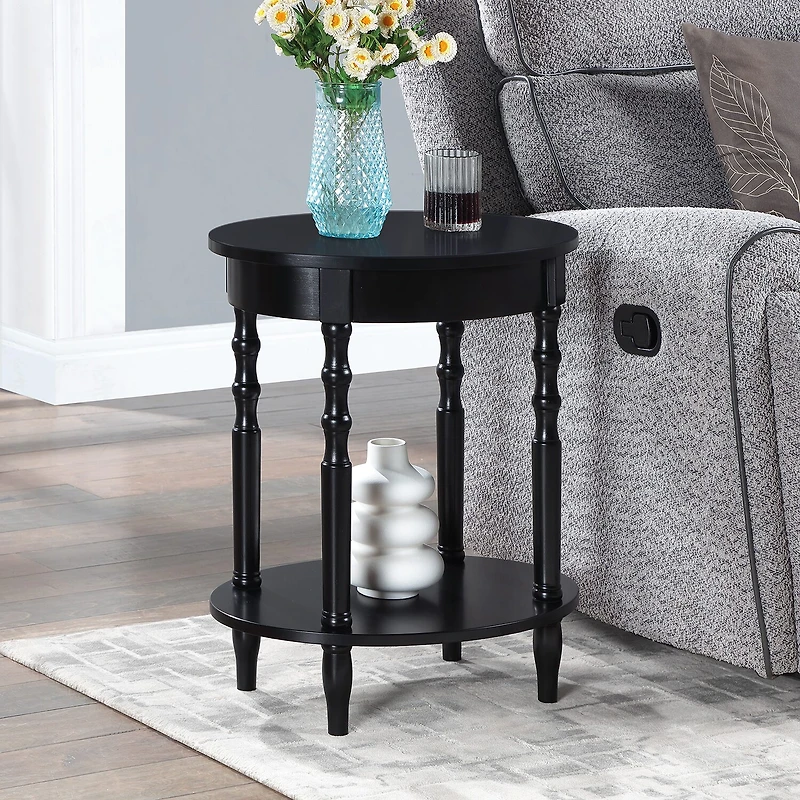 Convenience Concepts Classic Living Room Collection End Table