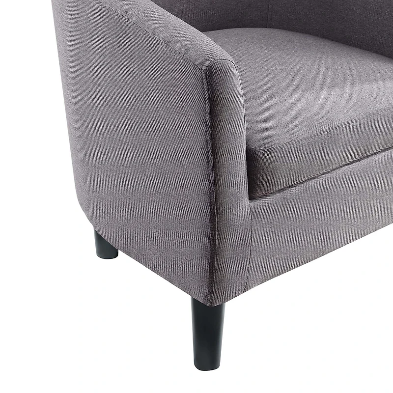 Take a Seat Churchill Accent Chair with Ottoman
