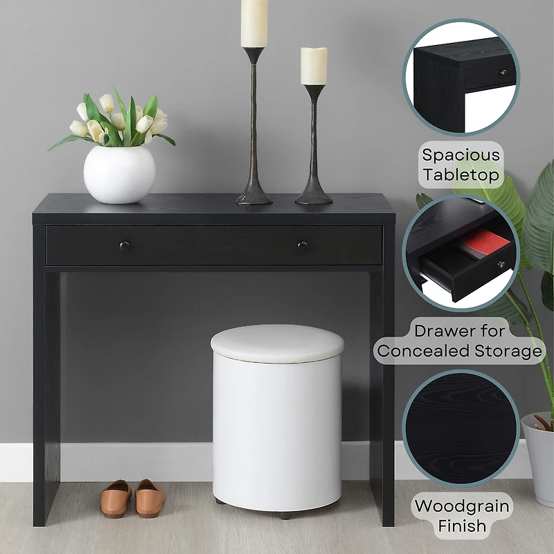 Convenience Concepts Northfield Office And Library Collection Writing Desk