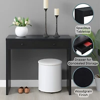 Convenience Concepts Northfield Office And Library Collection Writing Desk