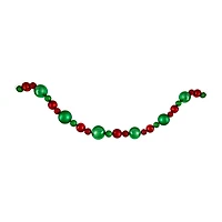 Northlight 3-Finish Shatterproof Ball Christmas Indoor Garland