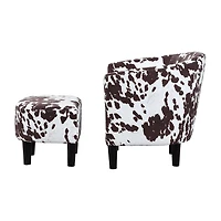Churchill Chair + Ottoman Set