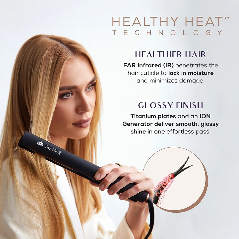 SUTRA® BEAUTY Ir2 Infrared 1" Flat Iron
