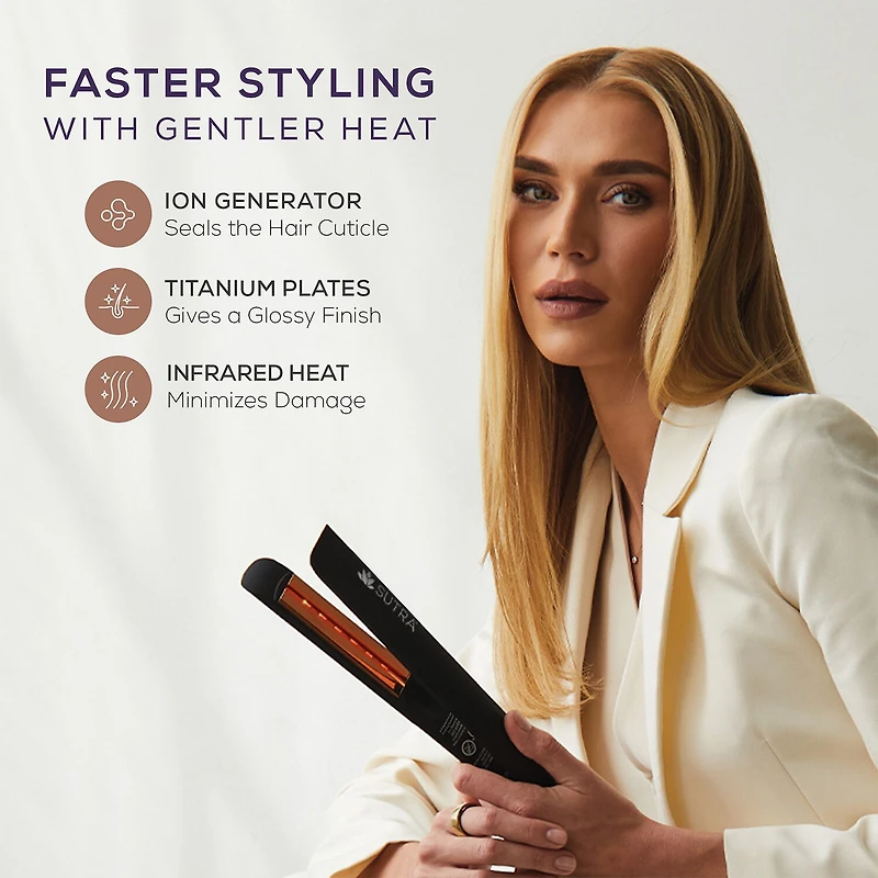 SUTRA® BEAUTY Ir2 Infrared 1" Flat Iron