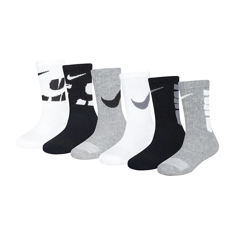 Nike Little & Big Kid Boys 6 Pair Crew Socks