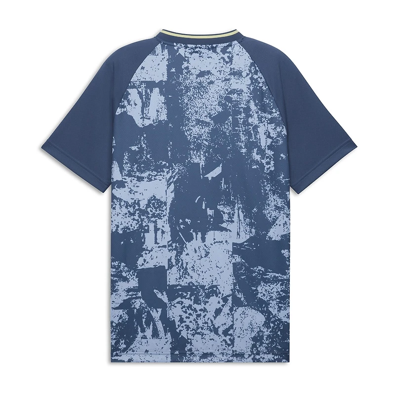 PUMA Essential Mens V Neck Short Sleeve Moisture Wicking Jersey