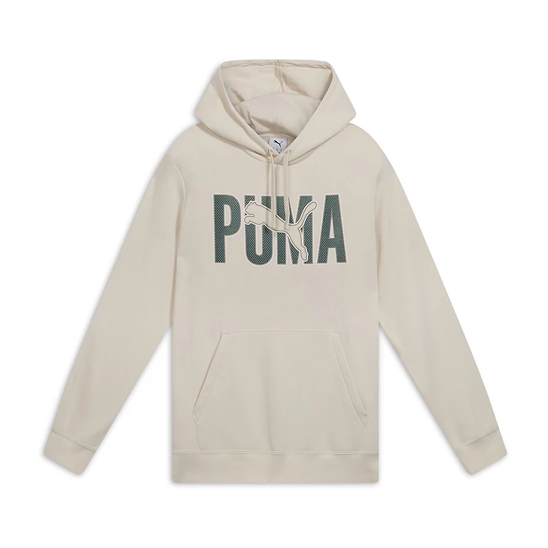 PUMA Mens Long Sleeve Fleece Active Hoodie